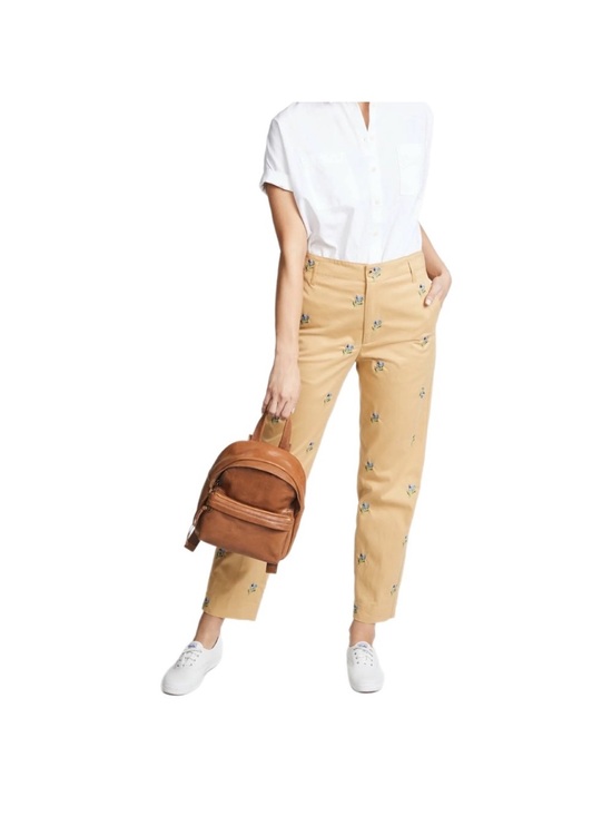 Madewell Lorimer Classic Mini Tan Full Leather Mini Backpack barely used main image 9